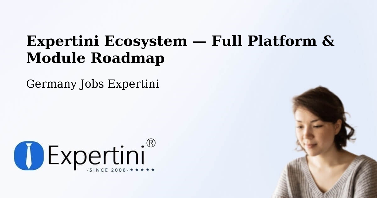 Expertini Ecosystem — Full Platform & Module Roadmap – Laboe