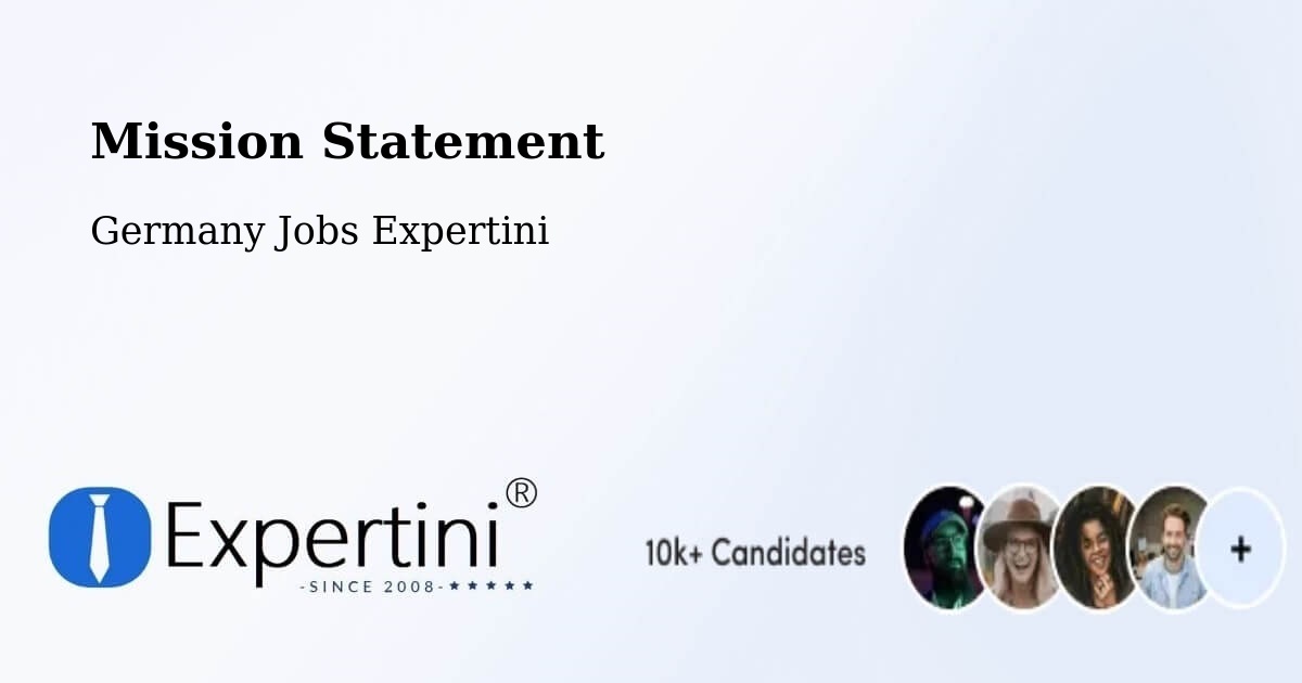 Corporate Mission – Laboe - Germany Jobs Expertini