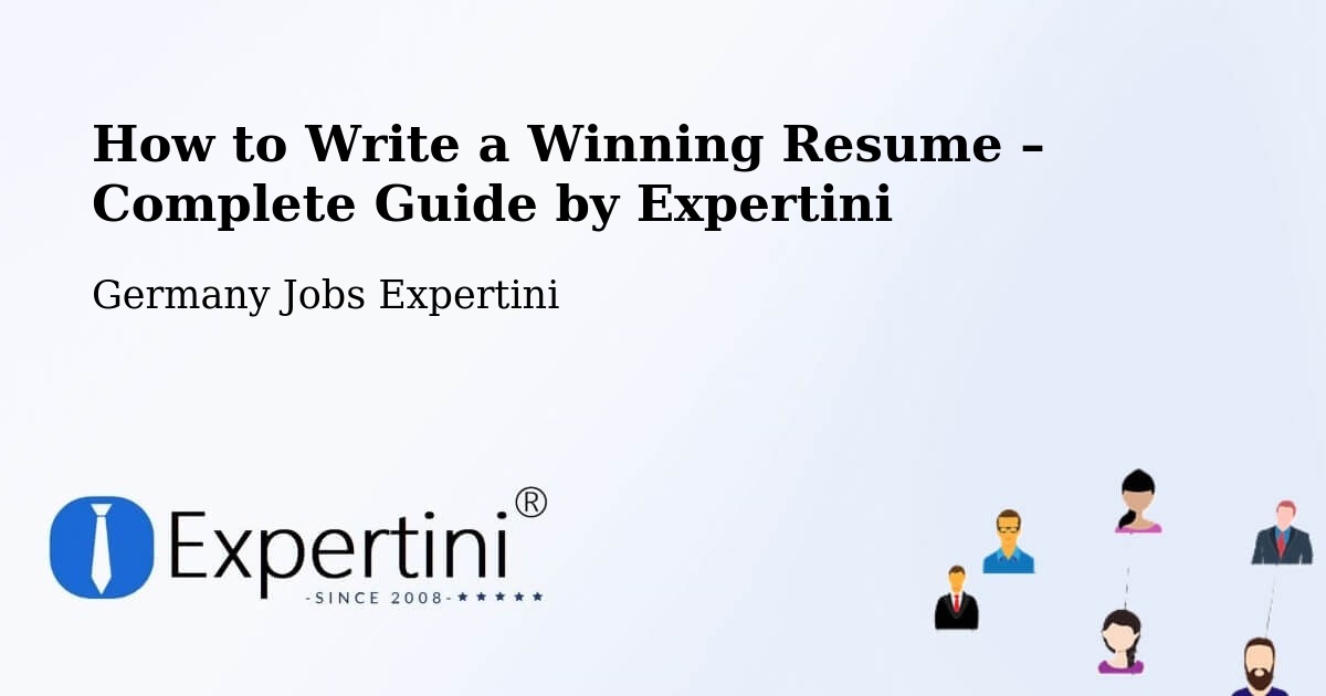 Resume Writing Guide for Job Seekers – Laboe - Laboe, Germany Jobs Expertini